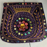 Decorative Embroidered Textile Mats and Beaded Pouches - thumbnail 6 of 7