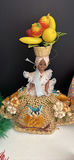 Collection of Decorative Cloth Dolls and Plush Panda - thumbnail 3 of 8
