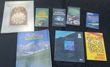 Travel guides, gambling books, and a clock print - thumbnail 1 of 6
