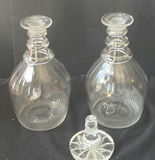 Glass decanter collection with pig figurine - thumbnail 8 of 8