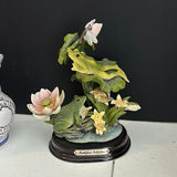 Decorative Trinket Boxes, Ceramic Figurines, and Glass Dish - thumbnail 8 of 13