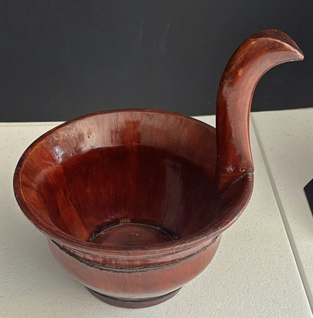 Wooden Decorative Bowl and Burl Wood Sculpture - image 3 of 5