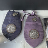 Carved bear, porcelain plates, fan, pouches and scarves – assorted decor and accessories - thumbnail 6 of 8