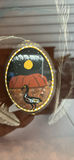 Framed Australian Emu Egg Artwork with Feathers - thumbnail 3 of 6