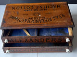 Alexander's Machine Cotton wooden thread box - thumbnail 4 of 4