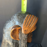 Carved wooden animal boxes and a monkey figurine - thumbnail 5 of 9