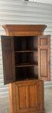Tall Wooden Corner Cabinet - thumbnail 3 of 6