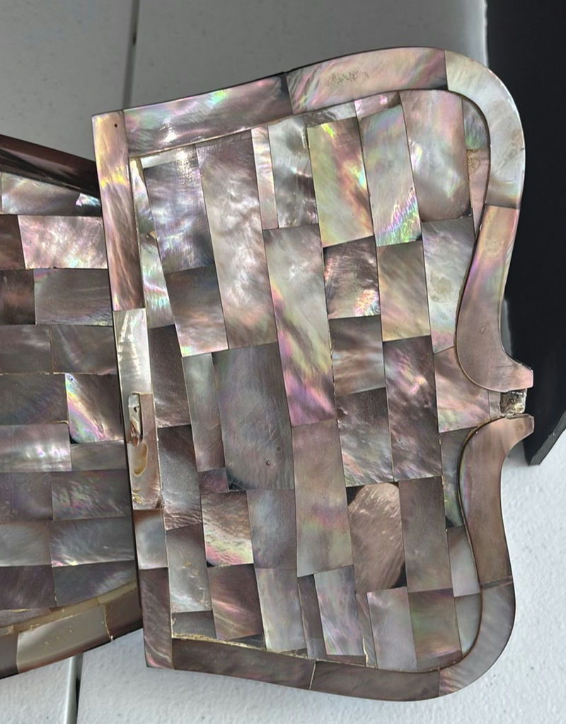 Mother-of-Pearl Boat Model - image 6 of 6