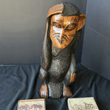 Carved wooden animal boxes and a monkey figurine - thumbnail 3 of 9
