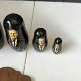 Presidential Matryoshka Dolls, Vintage Drawer Cabinet, Vietnam Stamp Collection, and Corkscrew Set - thumbnail 3 of 9