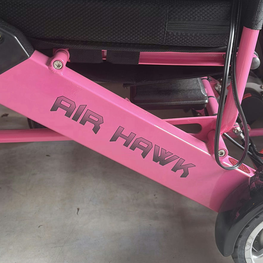 Pink Air Hawk mobility scooter - image 8 of 8