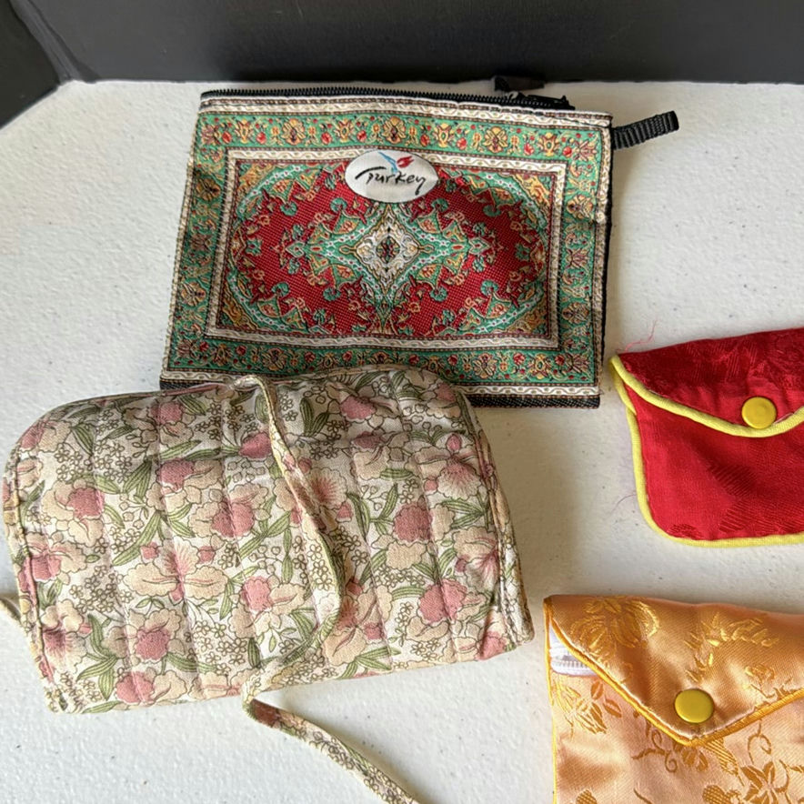 Assorted Fabric Pouches and Glass Bead Display - image 3 of 7