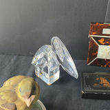 Assorted Crystal Glass Figurines and Teacup Set - thumbnail 3 of 11
