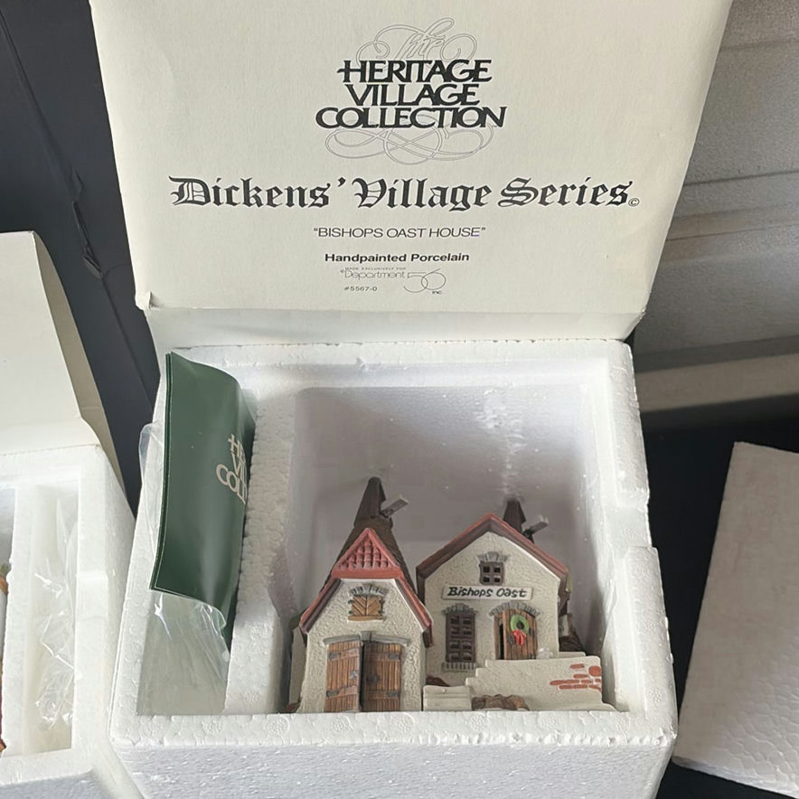 Heritage Village Collection porcelain miniature houses - image 2 of 9