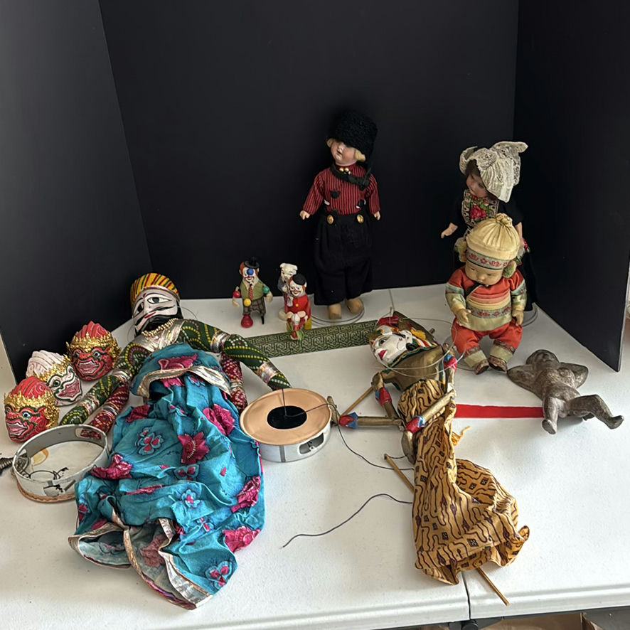 Assorted International Dolls, Masks, Figurines, and Decorative Items - image 1 of 8