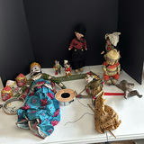 Assorted International Dolls, Masks, Figurines, and Decorative Items - thumbnail 1 of 8