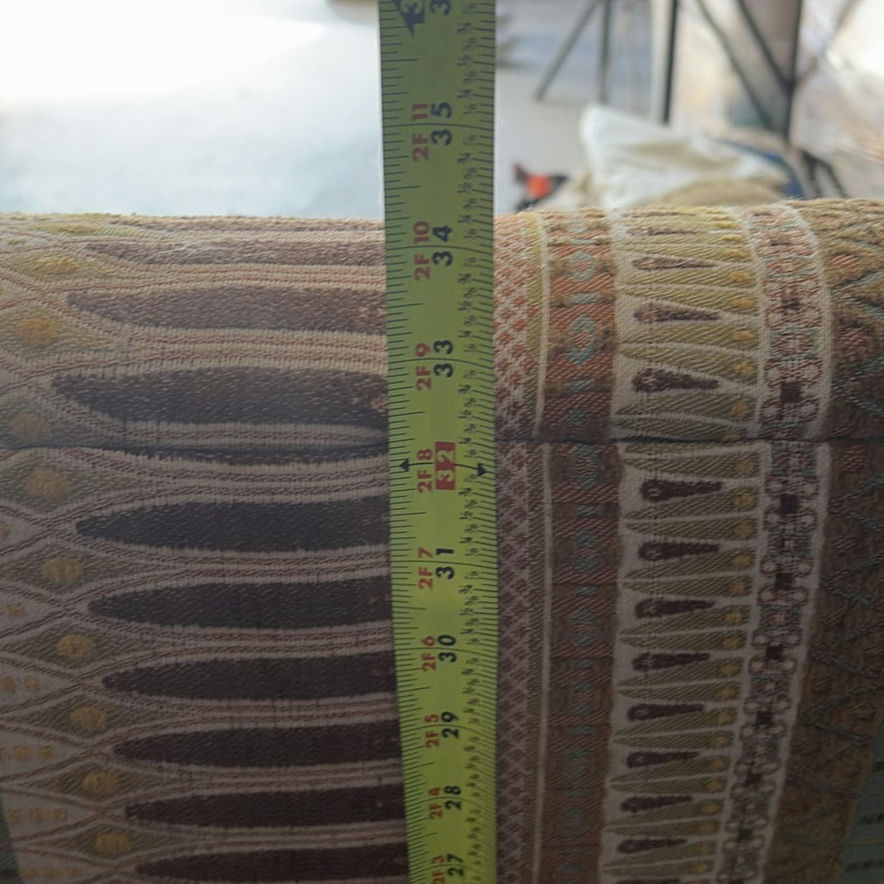 Patterned Upholstered Sofa - image 7 of 7