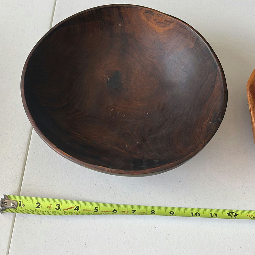 Pair of wooden bowls - image 6 of 6