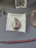 Swarovski Elements and Assorted Pink and Silver Jewelry Collection - thumbnail 7 of 19