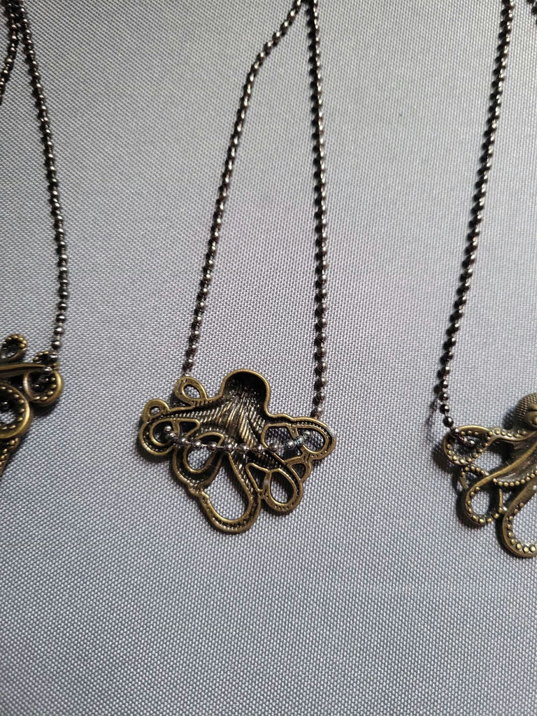 Lot of Octopus Pendant Necklaces - image 3 of 5