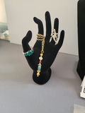 Assorted Jewelry Lot with Necklace, Rings, Bracelet, and Earrings - thumbnail 2 of 12