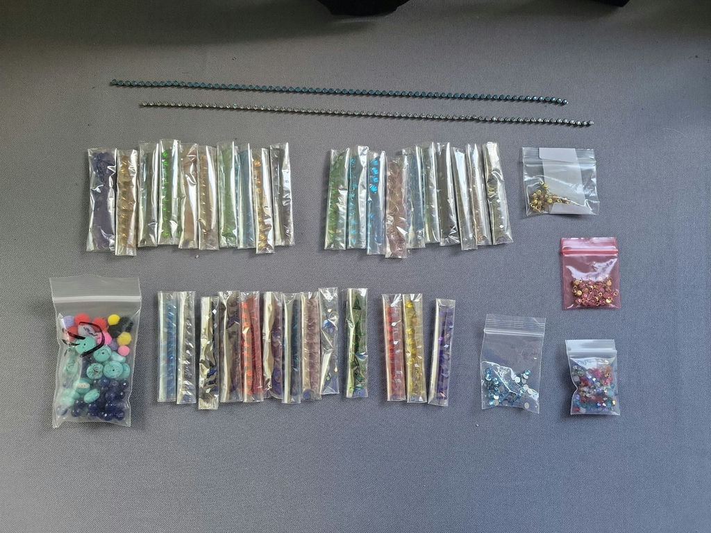 Swarovski assorted beads - image 1 of 9