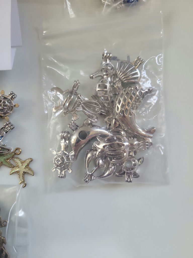 Assorted craft charms and embellishments - image 4 of 10