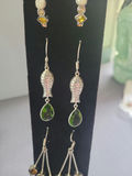 Swarovsk Elements and Assorted Jewelry Lot with Necklace, Bracelet, Ring, and Earrings - thumbnail 10 of 12