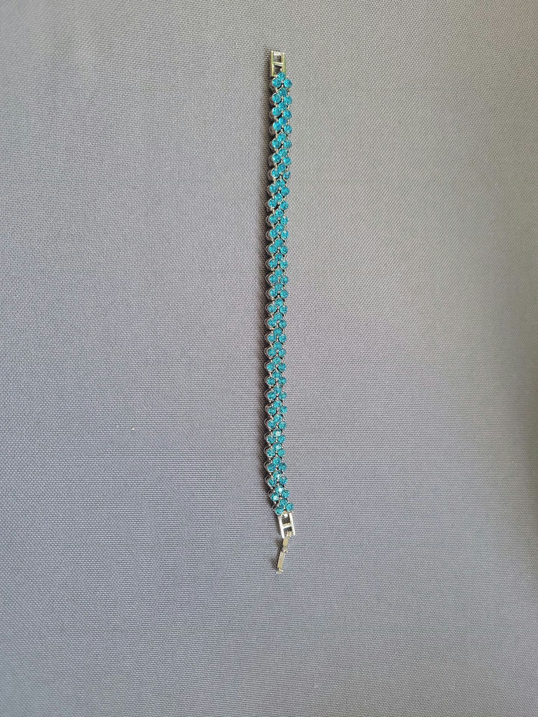 Turquoise Jewelry Collection with Necklaces, Bracelet, Ring, and Earrings - image 4 of 11