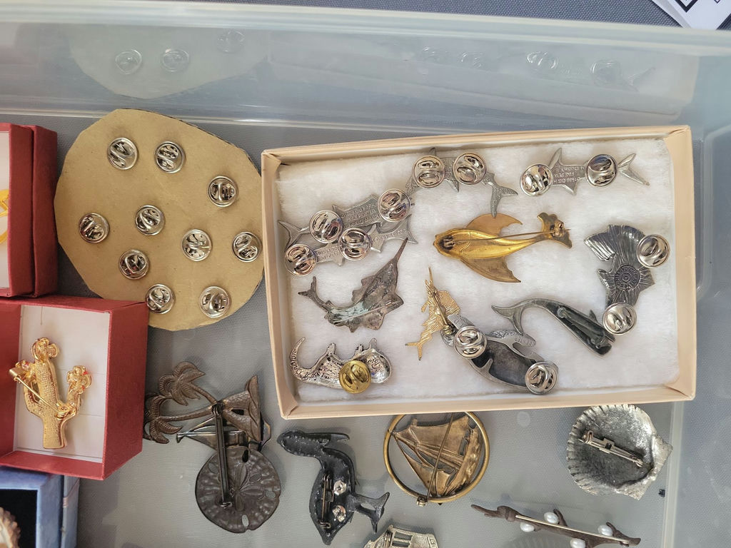 Assorted pins and brooches - image 19 of 21