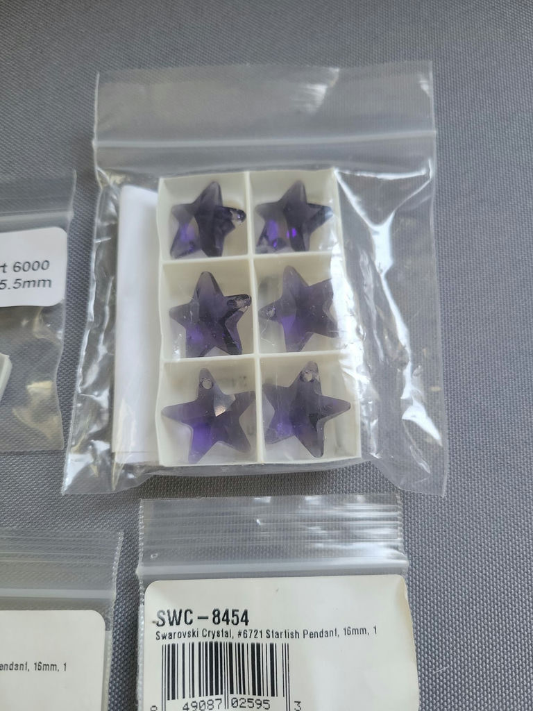 Assorted Swarovski crystals and jewelry components - image 2 of 10