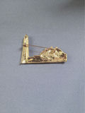 Gold-tone palm tree, starfish, and lighthouse pins - thumbnail 8 of 9