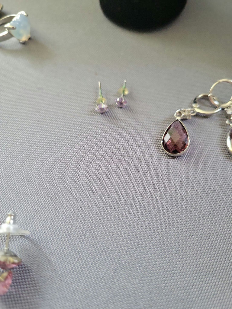 Swarovski Elements and Assorted Pink and Silver Jewelry Collection - image 17 of 19
