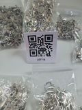 Assorted silver-tone metal charms and pendants - thumbnail 18 of 19