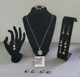 Assorted Jewelry Including Necklace, Earrings, and Rings - thumbnail 1 of 13