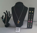 Swarovski Elements and Assorted Jewelry Collection with Rings, Necklace, Bracelet, and Earrings - thumbnail 1 of 15