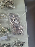 Assorted silver-tone metal charms and pendants - thumbnail 6 of 19