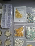 Swarovski Elemnts and assorted jewelry making findings and components - thumbnail 4 of 11