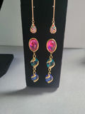 Swarovski Elements and Assorted Jewelry Collection with Rings, Necklace, Bracelet, and Earrings - thumbnail 14 of 15