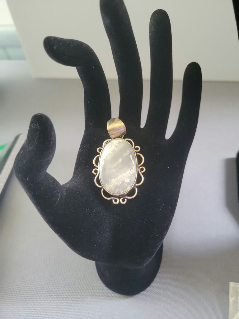 Assorted jewelry collection with pendants and earrings - image 2 of 12