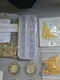 Swarovski Elemnts and assorted jewelry making findings and components - thumbnail 3 of 11