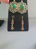 Assorted jewelry: necklace, bracelets, rings, and earrings - thumbnail 18 of 19