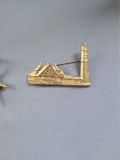 Gold-tone palm tree, starfish, and lighthouse pins - thumbnail 7 of 9