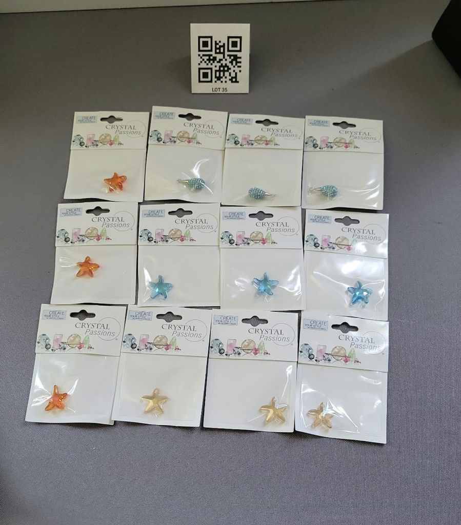Crystal Passions Decorative Crystal Charms Assortment - image 2 of 7