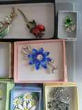 Assorted Brooches and Pins in Boxes - thumbnail 6 of 21