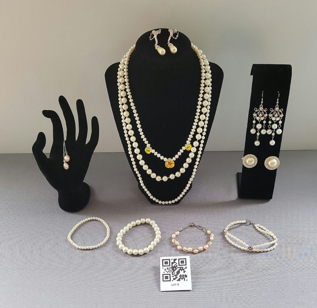 Pearl Jewelry Collection (Necklaces, Bracelets, and Earrings) - image 1 of 19