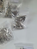 Assorted silver-tone metal charms and pendants - thumbnail 13 of 19