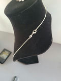 Swarovski Elements and Faux Diamond jewelry collection: bracelet, necklace, rings and earrings with floral hair accessory - thumbnail 16 of 17