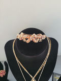 Pink fashion jewelry collection with floral motifs - thumbnail 5 of 15