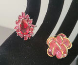 Pink fashion jewelry collection with floral motifs - thumbnail 12 of 15